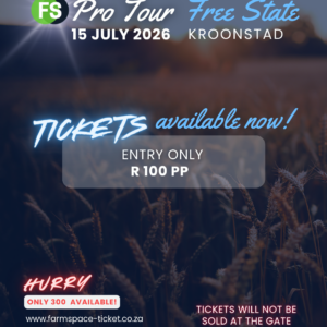 Pro-Tour Vrystaat, 15 Julie 2026, Kroonstad (Entry Only)