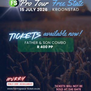 Pro-Tour Vrystaat, 15 Julie 2026, Kroonstad (Father & Son Combo)